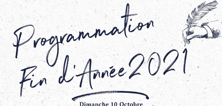 Programme de fin d’année